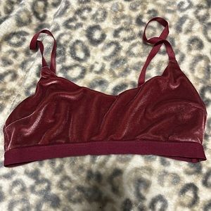 VELVET BRALETTE